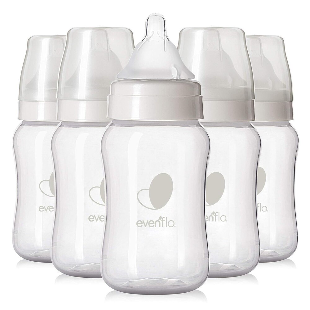 Evenflo Balance+ Wide Baby Bottles 9oz 6 Pack Slow Flow BPA Free New Damaged box